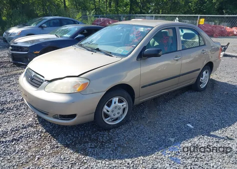 2005 Toyota Corolla Ce from USA, damaged, VIN 2T1BR32E25C556588